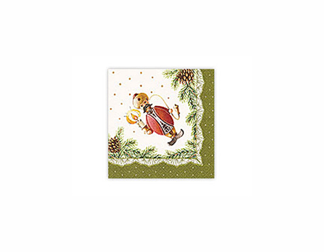 P60672 Serviettes Lunch R UCHERMANN 33x33cm (20u ) Paper Design