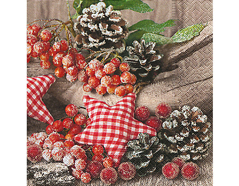 P60737 Serviettes papier naturally christmas Paper Design - Article