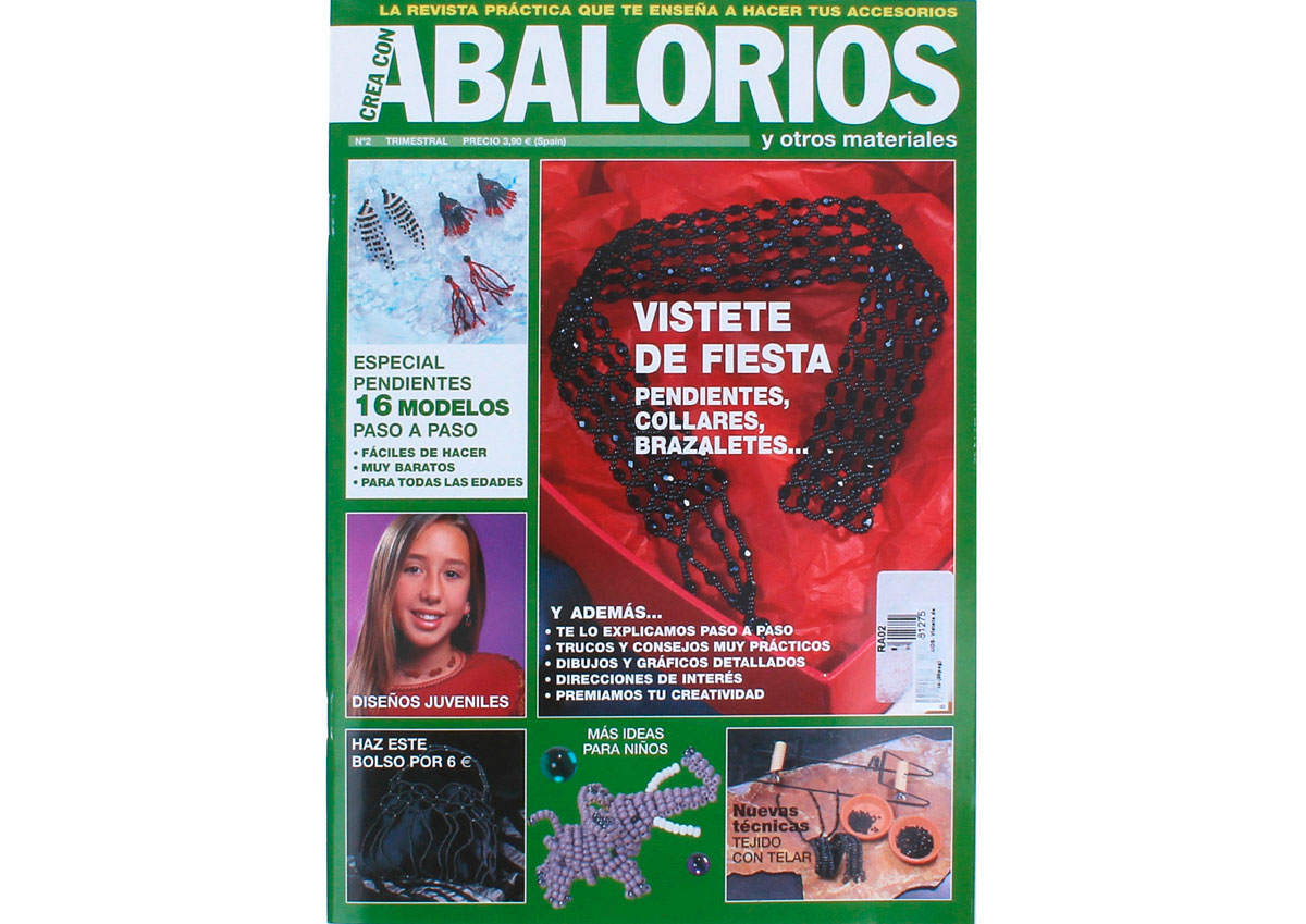 RA02 Revista ABALORIOS Vistete de Fiesta 66 pag Crea con abalorios