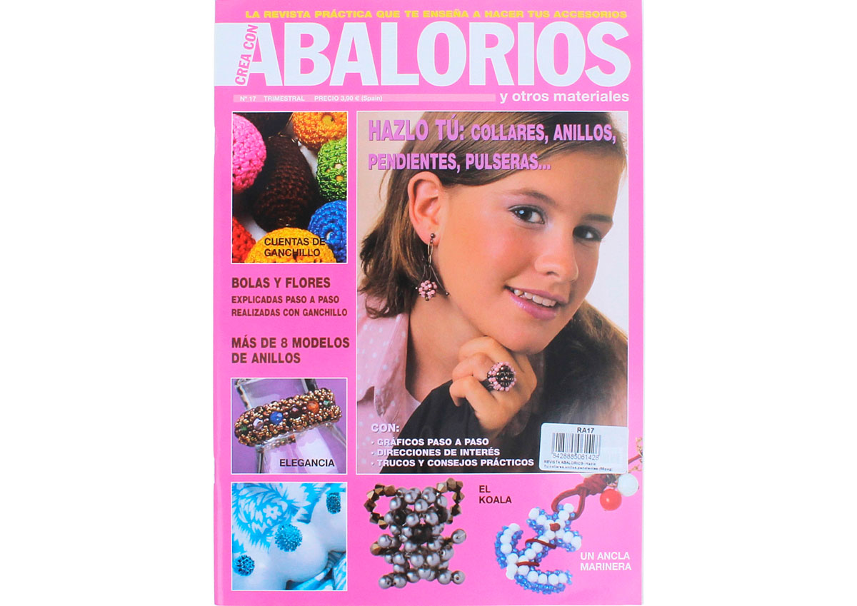 RA17 Revista ABALORIOS Hazlo Tu collares anillos pendientes 66 pag Crea con abalorios