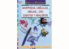 RD1028 Revista CUENTAS Y ABALORIOS Mariposas libelulas abejas cuentas 32 pag El drac - Ítem