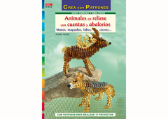 RD1053 Revista CUENTAS Y ABALORIOS Animales en relieve con cuentas y abalorios El drac - Ítem