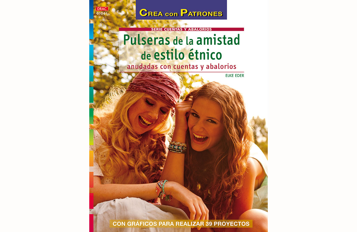 Revista CUENTAS Y ABALORIOS Pulseras de la amistad con cuentas Bisuteria  RD1052