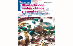 RD18003 Libro NUDOS Bisuteria con nudos chinos y cuentas El drac - Ítem