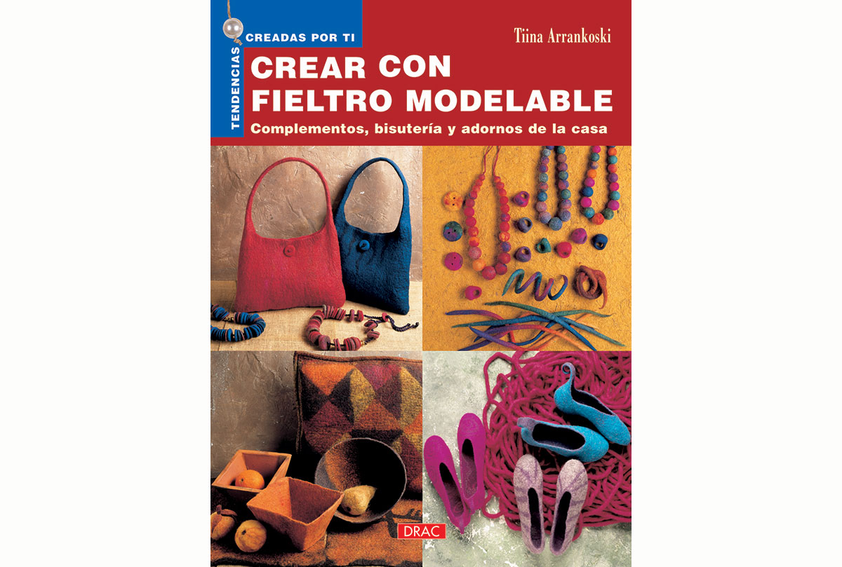 RD18012 Libro FIELTRO Crear con fieltro modelable El drac