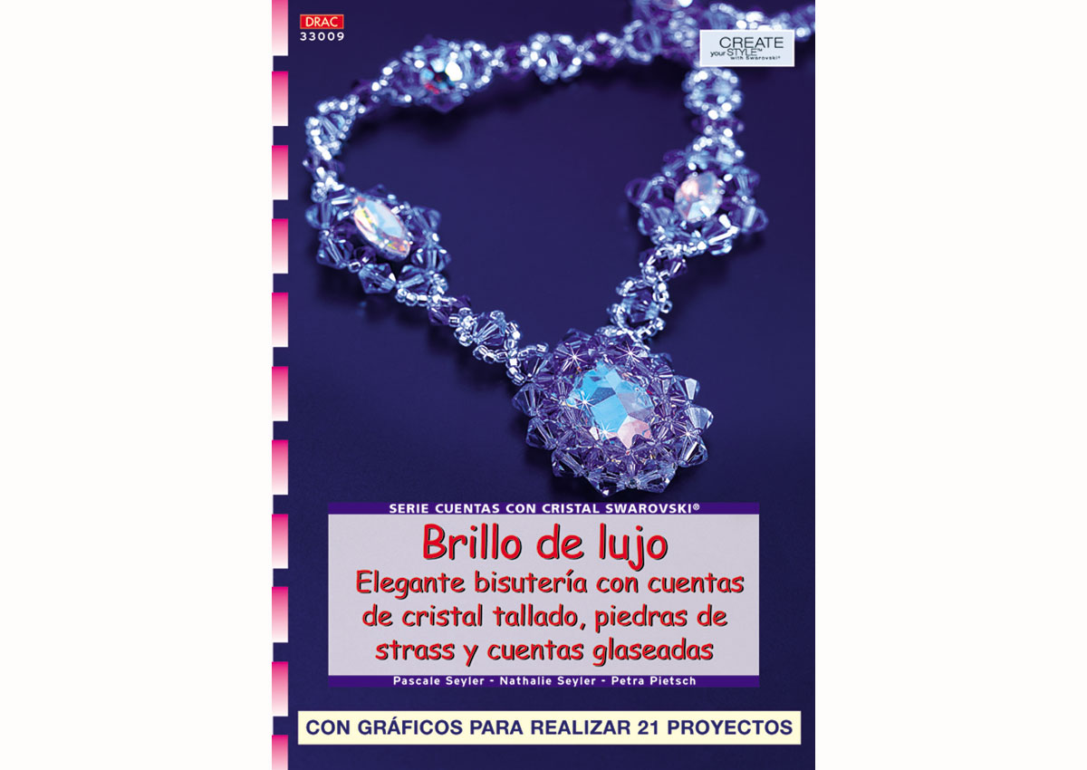 RD33009 Revista SWAROSKI Brillo de lujo elegante bisuteria con cuentas de cristal strass y cuentas glaseadas El drac
