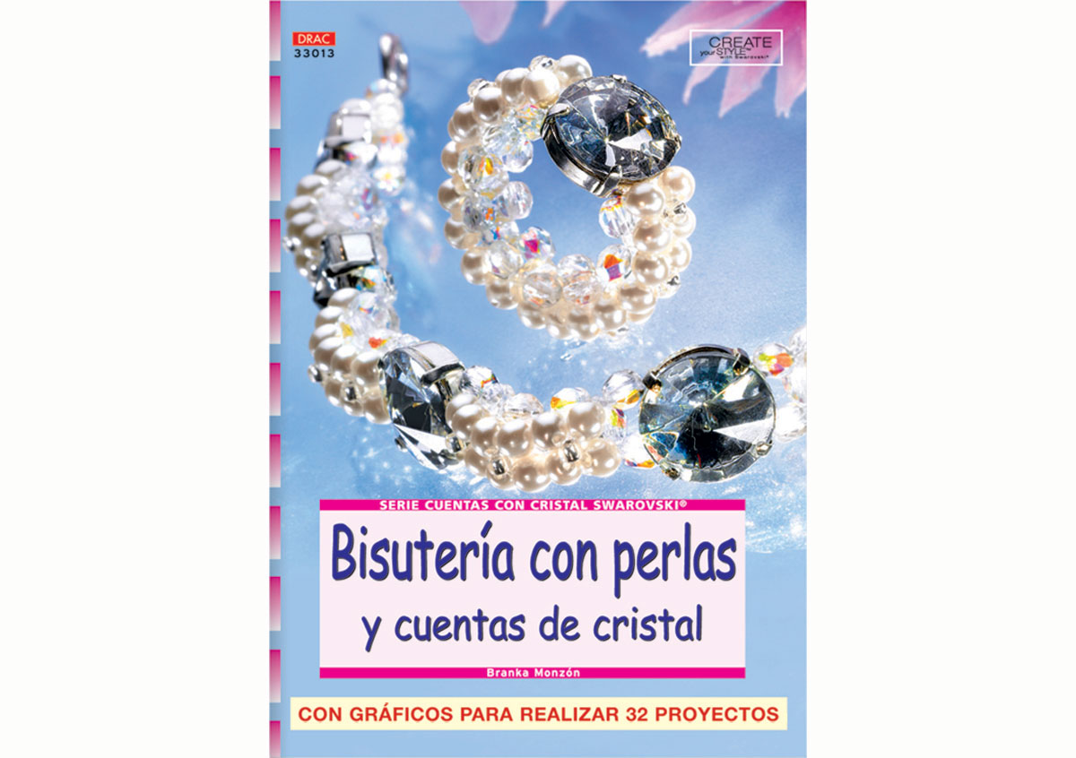 RD33013 Revista CUENTAS Y ABALORIOS Bisuteria con perlas y cuentas de cristal El drac