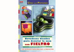 RD34003 Revista FIELTRO Novedosos disenos para decorar la casa con fieltro El drac - Ítem