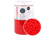 ROC-OPAQ-9-B500GR-R Rocailles en verre opaque N9 rouge diam 2 3mm 500 gr aprox Innspiro - Article