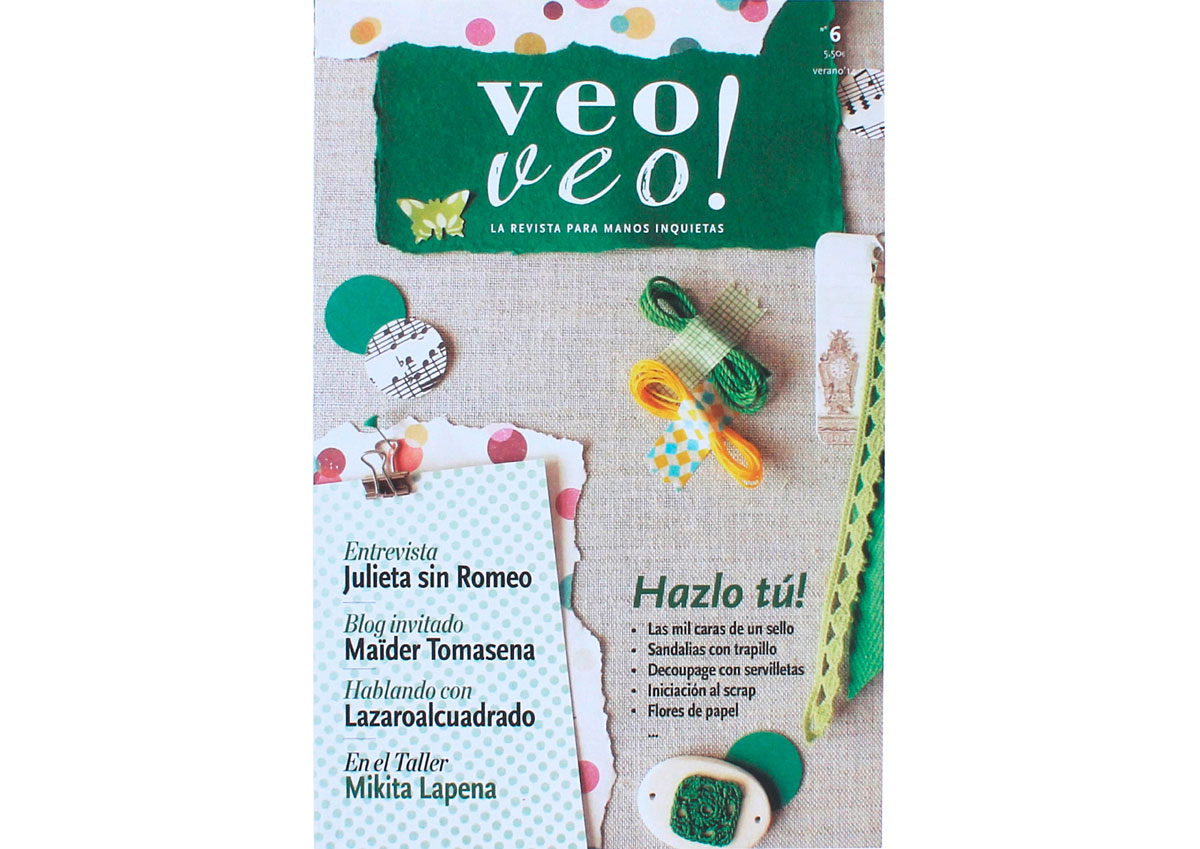 RV06 Revista VEO VEO La Revista para manos inquietas 6 Veo Veo