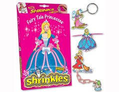 S1060-17 Kit plastique magique Fairy Tales avec 6 designs et accessoires Shrinkles - Article