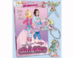 S1060-22 Kit plastique magique Girlz avec 6 designs et accessoires Shrinkles - Article