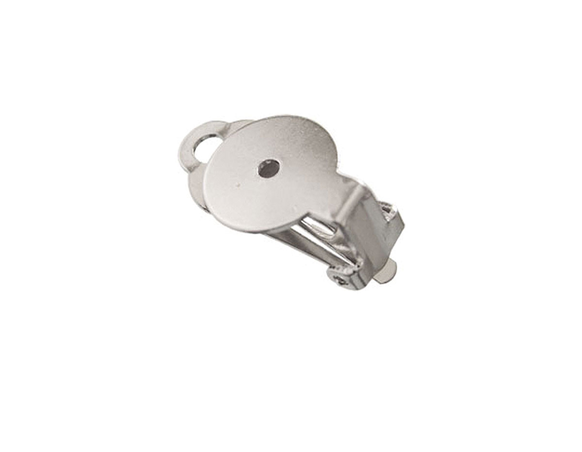 S1906 Boucle d oreilles clip metallique Shrinkles