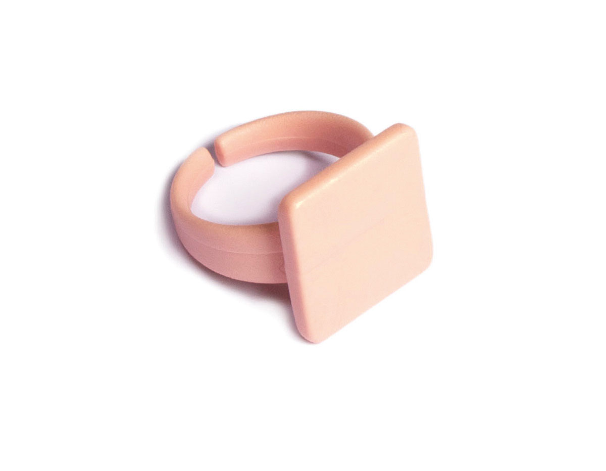 S1908 Anillos con base de plastico colores surtidos Shrinkles