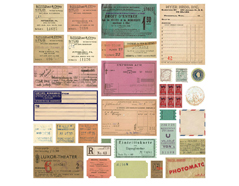 SPA-4853 Pegatinas tickets SOUTH PACIFIC Basic Grey - Ítem