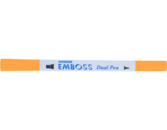 TEM-2 Rotulador para EMBOSS dual color tangerina caligrafia 1 Tsukineko - Ítem
