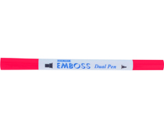 TEM-4 Rotulador para EMBOSS dual color rojo amapola caligrafia 1 Tsukineko - Ítem