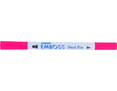 TEM-5 Rotulador para EMBOSS dual color carmin caligrafia 1 Tsukineko - Ítem