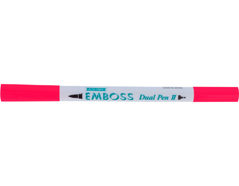 TEM2-4 Rotulador para EMBOSS dual color rojo amapola caligrafia 2 Tsukineko - Ítem
