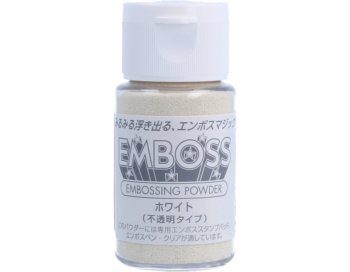 TEP-304 poudre pour emboss couleur blanc Tsukineko