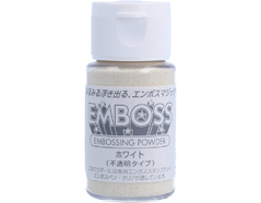 TEP-304 Polvo para EMBOSS color blanco Tsukineko - Ítem