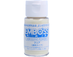 TEP-305 Poudre pour emboss couleur transparente Tsukineko - Article