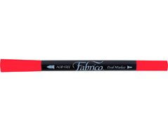 TFAM-114 Rotulador para textil FABRICO MARKERS translucido color rojo amapola doble punta pincel bala Tsukineko - Ítem