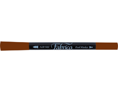 TFAM-154 Rotulador para textil FABRICO MARKERS translucido chocolate doble punta pincel bala Tsukineko - Ítem