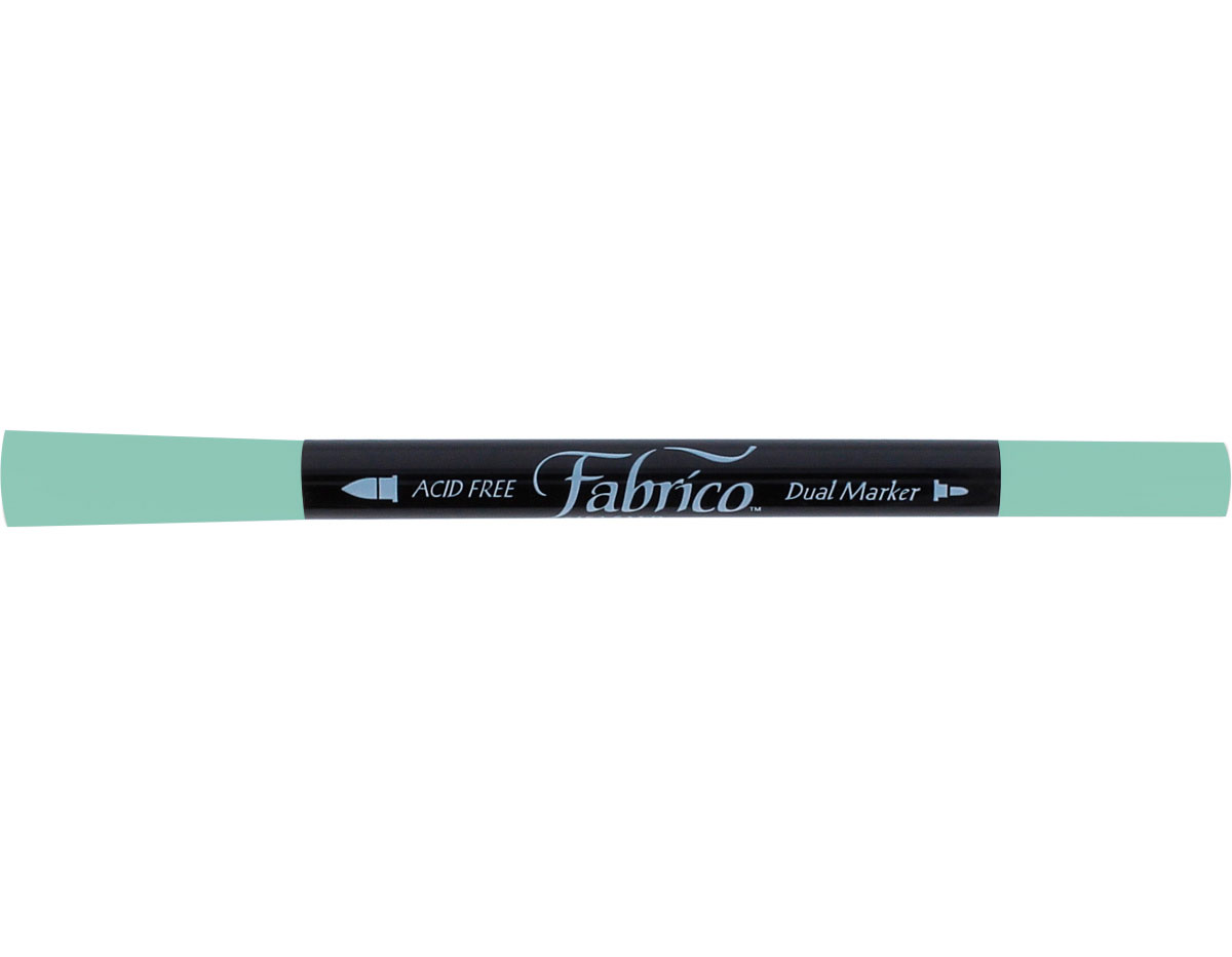 TFAM-160 Feutre pour textile translucide couleur celadon double pointe pinceau balle Tsukineko