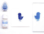 TGD-100-007 Set 4 almohadillas de tinta opaca maceta efecto tiza Tsukineko - Ítem2