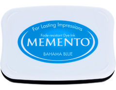 TME-601 Tinta MEMENTO color azul Bahamas translucida Tsukineko - Ítem