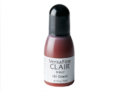 TRF-151 Tinta VERSAFINE CLAIR color chianti recarga 15ml Bote canula Tsukineko - Ítem