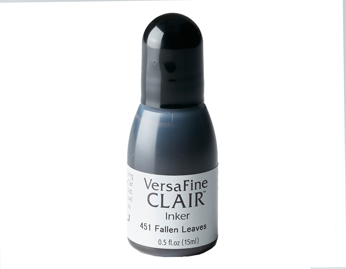 TRF-451 Tinta VERSAFINE CLAIR color hojas caidas recarga 15ml Bote canula Tsukineko