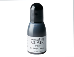 TRF-451 Tinta VERSAFINE CLAIR color hojas caidas recarga 15ml Bote canula Tsukineko - Ítem