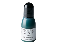 TRF-551 Tinta VERSAFINE CLAIR color selva tropical recarga 15ml Bote canula Tsukineko - Ítem