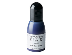 TRF-601 Tinta VERSAFINE CLAIR color belle azul recarga 15ml Bote canula Tsukineko - Ítem