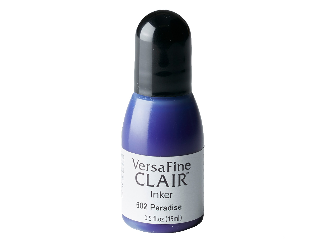 TRF-602 Tinta VERSAFINE CLAIR color paraiso recarga 15ml Bote canula Tsukineko