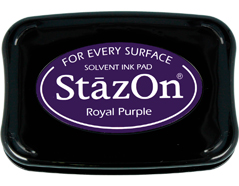 TSZ-101 Tinta STAZON para vidrio y plastico color morado real Tsukineko - Ítem