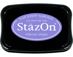 TSZ-12 Tinta STAZON para vidrio y plastico color violeta intenso Tsukineko - Ítem