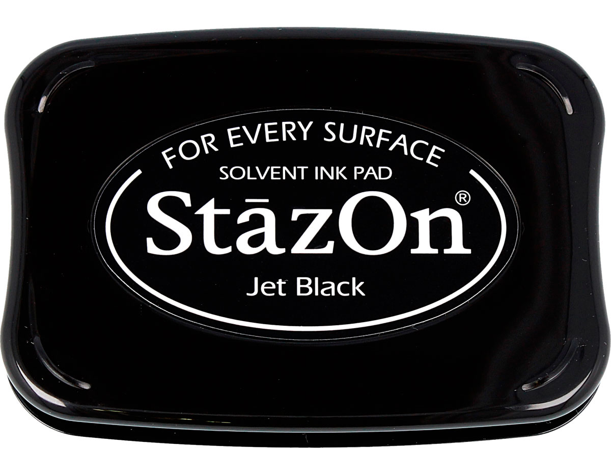 TSZ-31 Tinta STAZON para vidrio y plastico color negro jet Tsukineko