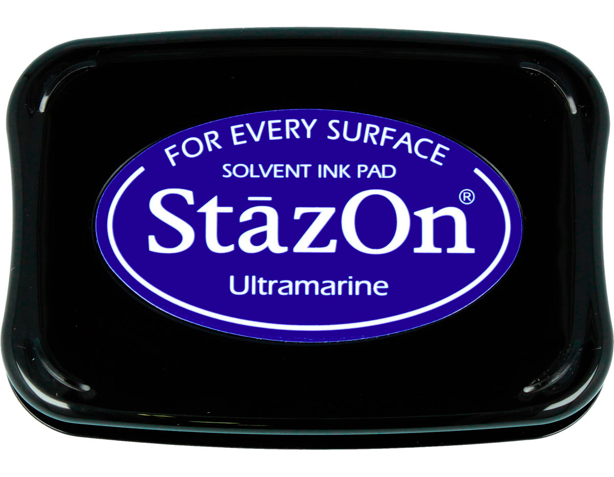 TSZ-61 Tinta STAZON para vidrio y plastico color azul ultramarino Tsukineko