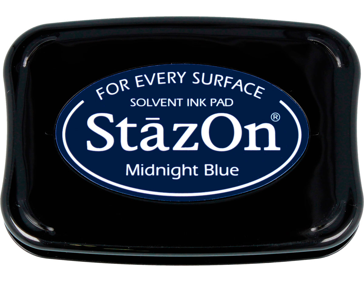 TSZ-62 Tinta STAZON para vidrio y plastico color azul noche Tsukineko