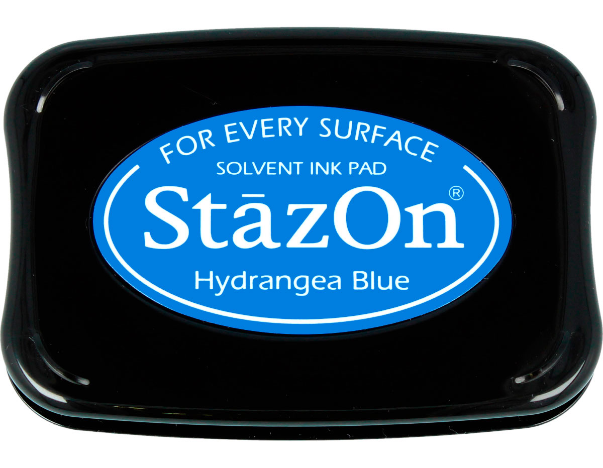 TSZ-64 Tinta STAZON para vidrio y plastico color azul hortensia Tsukineko