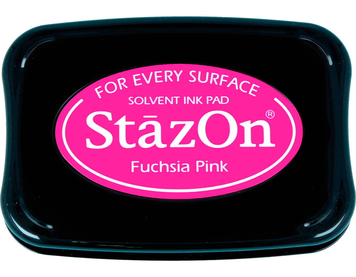 TSZ-82 Tinta STAZON para vidrio y plastico color rosa fucsia Tsukineko