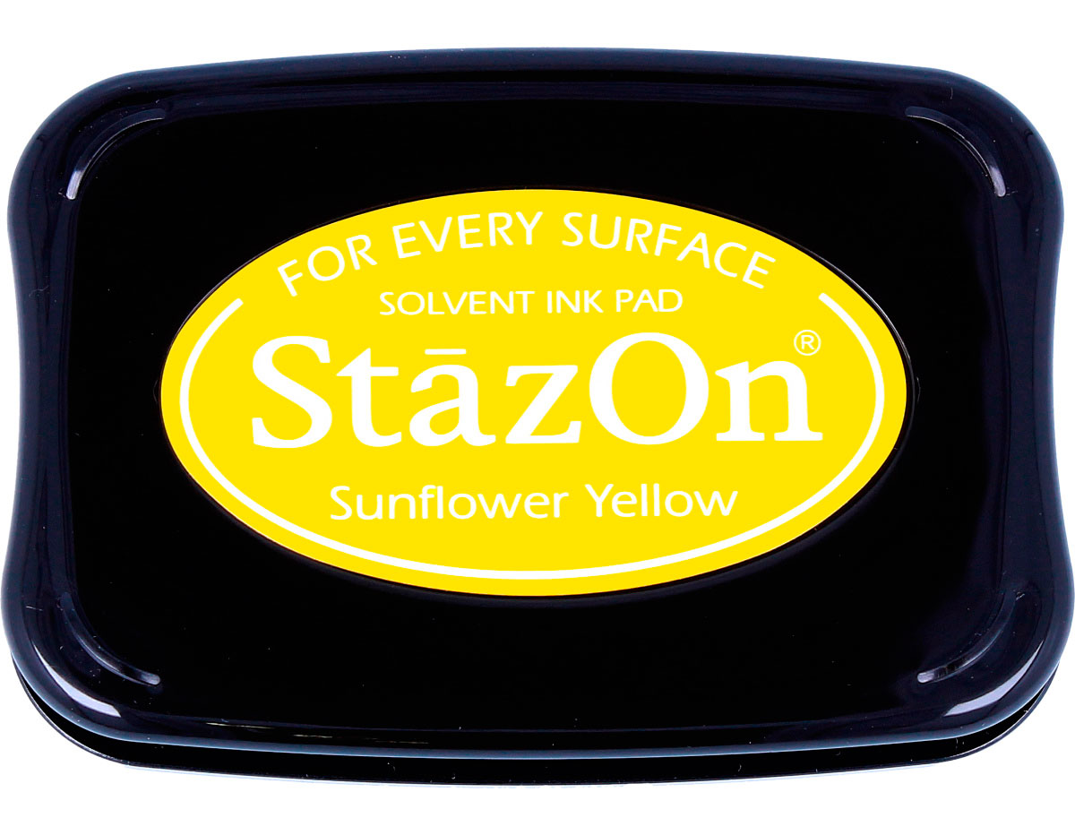 TSZ-93 Tinta STAZON para vidrio y plastico color amarillo girasol Tsukineko