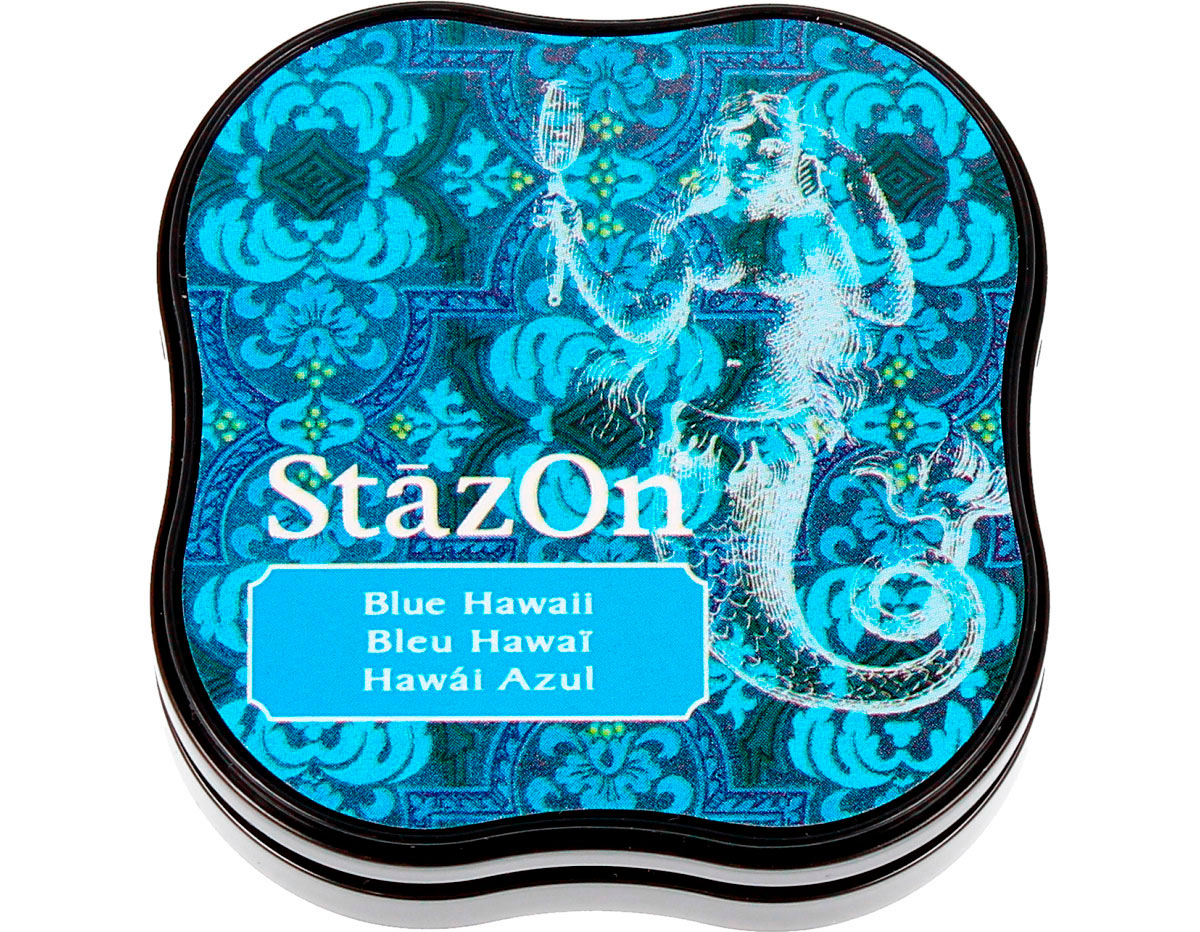 TSZ-MID-65 Encre pour verre et plastique couleur Hawai bleu Tsukineko