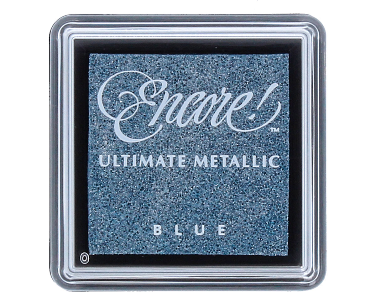 TUS-06 Tinta ENCORE color azul metalica brillante Tsukineko