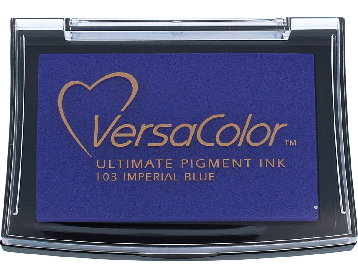 TVC1-103 Tinta VERSACOLOR color imperial blue opaca Tsukineko