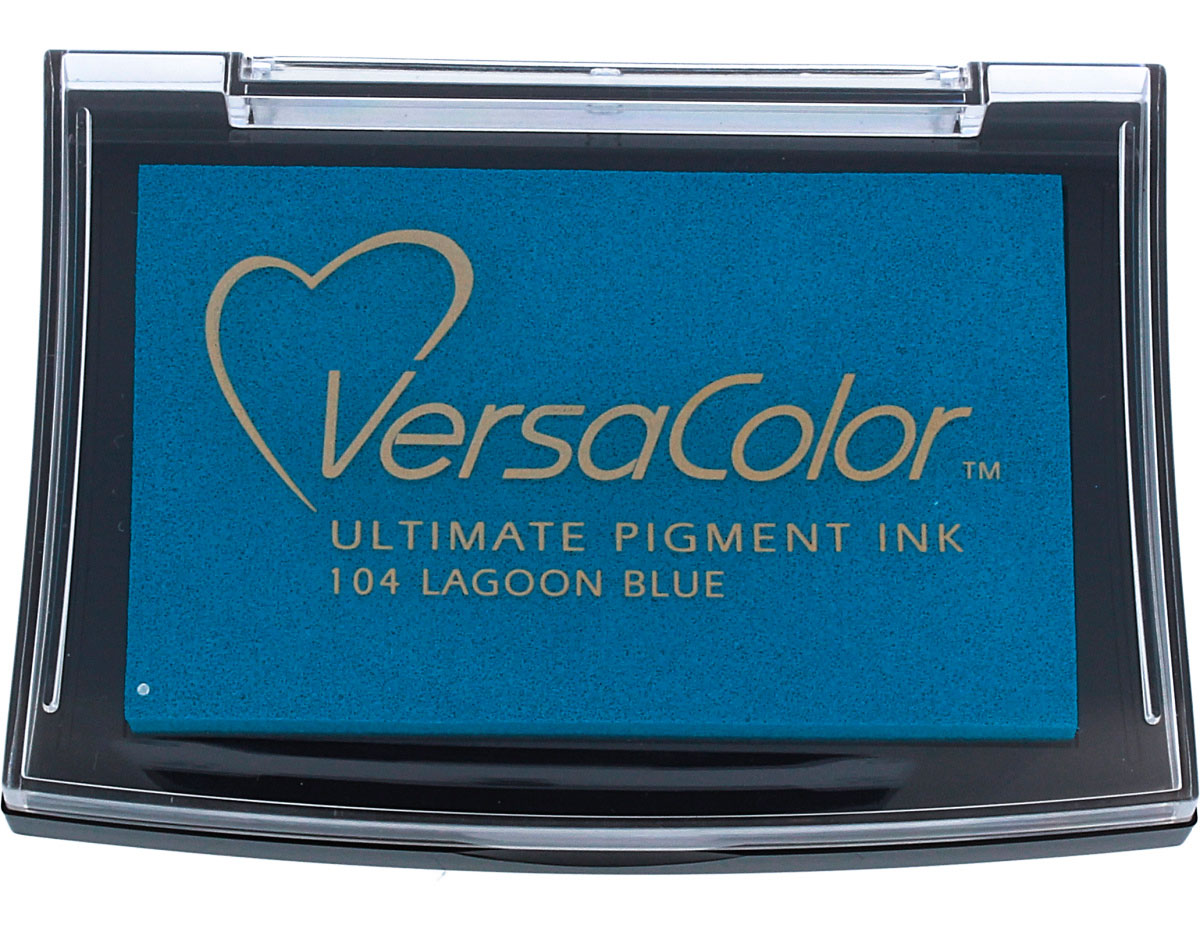 TVC1-104 Tinta VERSACOLOR color azul laguna opaca Tsukineko
