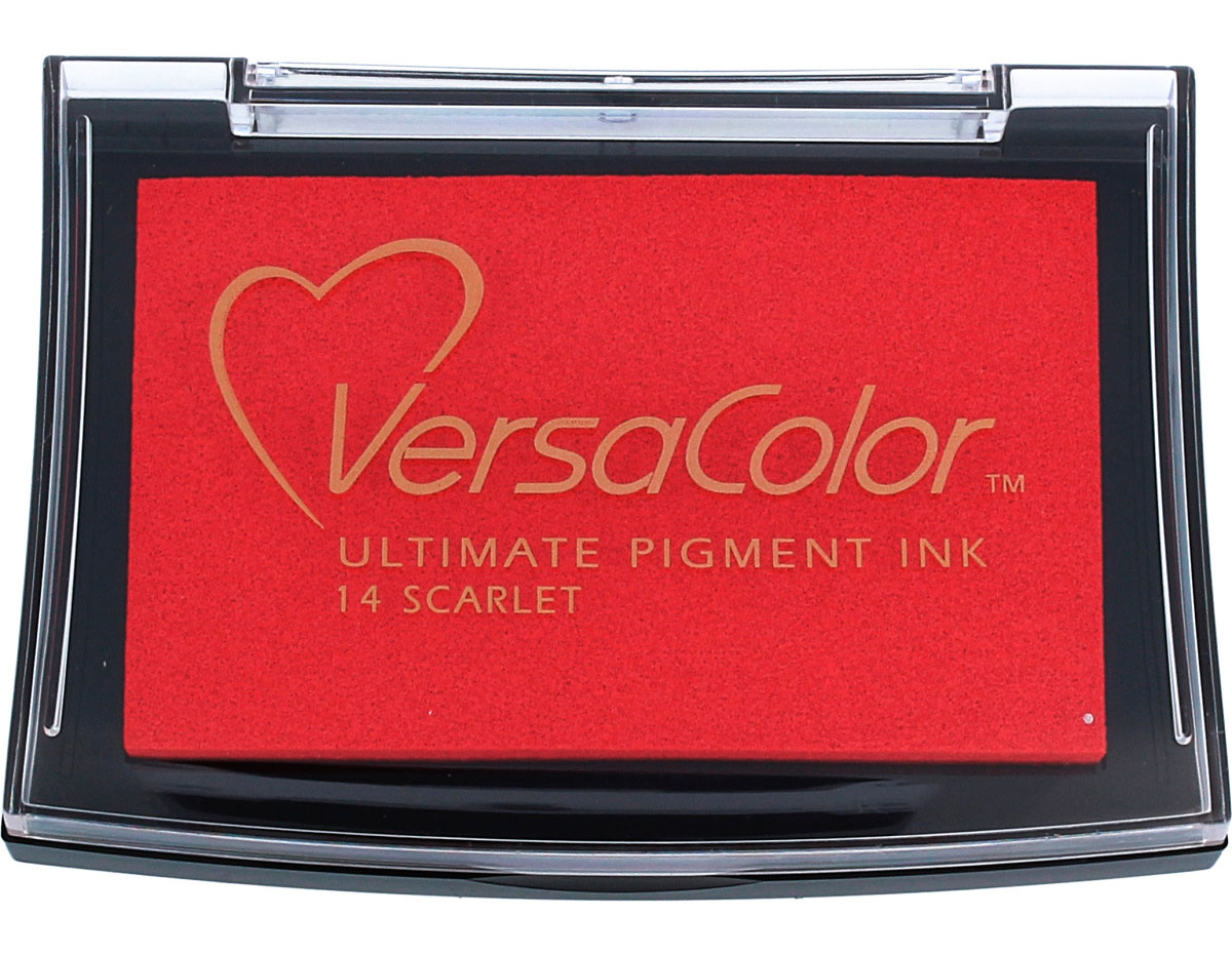 TVC1-14 Tinta VERSACOLOR color escarlata opaca Tsukineko